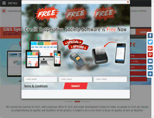 Tablet Screenshot of cooperative-society-software.com